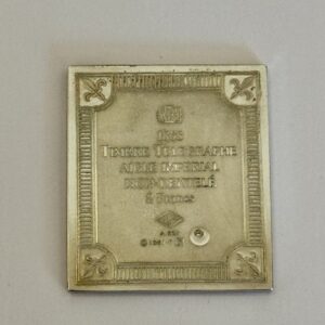 Timbre en argent Empire Français