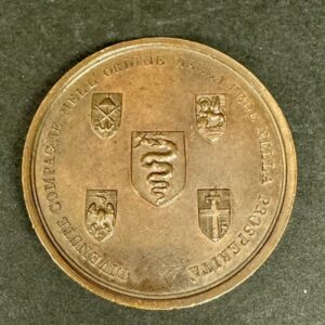 Médaille en argent 1805 – Napoléon Roi d’Italie couronné à Milan